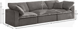 Cozy Modular Sofa: Embrace Cloud-Like Comfort with Soft Fiber Cushions for Ultimate Relaxation