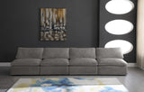 Cozy Modular Armless Sofa – Experience Cloud-Like Comfort with Soft Fiber-Filled Cushions Today!