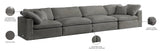 Cozy Modular Sofa: Embrace Cloud-Like Comfort with Soft Fiber Cushions for Ultimate Relaxation