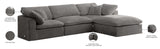 Cozy Velvet Modular Sectional - Experience Cloud-Like Comfort with Elegant Design for Any Room