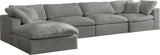 Cozy Velvet Modular Sectional - Experience Cloud-Like Comfort with Elegant Design for Any Room