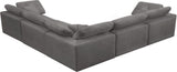 Cozy Velvet Modular Sectional - Experience Cloud-Like Comfort with Elegant Design for Any Room