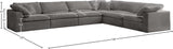 Cozy Velvet Modular Sectional - Experience Cloud-Like Comfort with Elegant Design for Any Room
