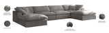 Cozy Velvet Modular Sectional - Experience Cloud-Like Comfort with Elegant Design for Any Room