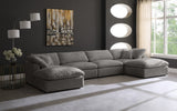 Cozy Velvet Modular Sectional - Experience Cloud-Like Comfort with Elegant Design for Any Room