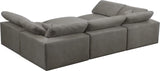 Cozy Velvet Modular Sectional - Experience Cloud-Like Comfort with Elegant Design for Any Room