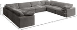 Cozy Velvet Modular Sectional - Experience Cloud-Like Comfort with Elegant Design for Any Room