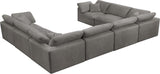 Cozy Velvet Modular Sectional - Experience Cloud-Like Comfort with Elegant Design for Any Room