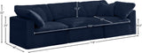 Cozy Modular Sofa: Embrace Cloud-Like Comfort with Soft Fiber Cushions for Ultimate Relaxation