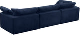 Cozy Modular Sofa: Embrace Cloud-Like Comfort with Soft Fiber Cushions for Ultimate Relaxation