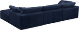 Cozy Velvet Modular Sectional - Luxurious Cloud-Like Comfort with Contemporary Design for Your Home