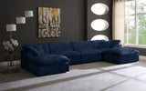 Cozy Velvet Modular Sectional - Luxurious Cloud-Like Comfort with Contemporary Design for Your Home
