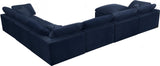 Cozy Velvet Modular Sectional - Luxurious Cloud-Like Comfort with Contemporary Design for Your Home