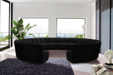 Infinity 12-Piece Modular Sectional - Soft Velvet Comfort with Deep Channel Tufting & Contemporary Style