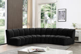 Infinity Modular 4-Piece Sectional with Soft Upholstery and Deep Channel Tufting for Modern Spaces