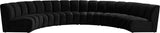 Infinity Modular 6-Piece Sectional Sofa - Luxurious Deep Channel Tufting & Contemporary Design