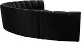 Infinity Modular 6-Piece Sectional Sofa - Luxurious Deep Channel Tufting & Contemporary Design