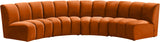Infinity Modular 4-Piece Sectional with Soft Upholstery and Deep Channel Tufting for Modern Spaces