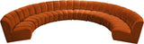 Infinity Modular 8-Piece Sectional Sofa - Luxurious Deep Channel Tufting for Stylish Comfort
