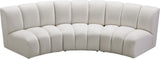 Infinity Modular Sectional Sofa - Soft Velvet Upholstery, Deep Tufting, Contemporary Design, Versatile Style