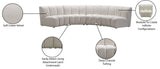 Infinity Modular 4-Piece Sectional with Soft Upholstery and Deep Channel Tufting for Modern Spaces