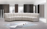 Infinity Modular 4-Piece Sectional with Soft Upholstery and Deep Channel Tufting for Modern Spaces