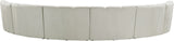 Infinity Modular 6-Piece Sectional Sofa - Luxurious Deep Channel Tufting & Contemporary Design