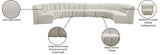 Infinity Modular 8-Piece Sectional Sofa - Luxurious Deep Channel Tufting for Stylish Comfort