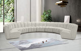 Infinity Modular 9-Piece Sectional Sofa – Luxurious Velvet Upholstery, Deep Channel Tufting, Modern Design