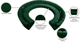 Infinity 11-Piece Modular Sectional Sofa - Contemporary Design with Deep Channel Tufting Comfort