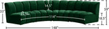 Infinity Modular 4-Piece Sectional with Soft Upholstery and Deep Channel Tufting for Modern Spaces