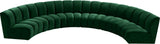 Infinity Modular 6-Piece Sectional Sofa - Luxurious Deep Channel Tufting & Contemporary Design