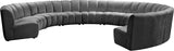 Infinity 10-Piece Modular Sectional Sofa: Luxurious Deep Channel Tufting for Ultimate Comfort