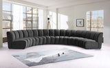Infinity Modular 6-Piece Sectional Sofa - Luxurious Deep Channel Tufting & Contemporary Design
