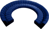 Infinity 10-Piece Modular Sectional Sofa: Luxurious Deep Channel Tufting for Ultimate Comfort