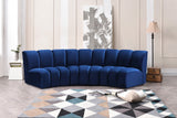 Infinity Modular Sectional Sofa - Soft Velvet Upholstery, Deep Tufting, Contemporary Design, Versatile Style