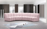 Infinity Modular 4-Piece Sectional with Soft Upholstery and Deep Channel Tufting for Modern Spaces