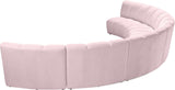Infinity Modular 6-Piece Sectional Sofa - Luxurious Deep Channel Tufting & Contemporary Design