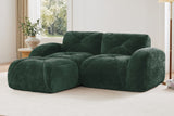MYLO 80" Loveseat with 1 Ottoman