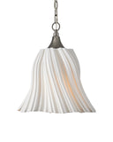 Twirl White Pendant