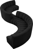 Infinity Boucle Fabric Modular Sectional Sofa – Luxurious Deep Channel Tufting & Contemporary Design