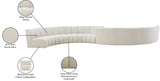 Infinity Boucle Fabric Modular Sectional Sofa – Luxurious Deep Channel Tufting & Contemporary Design