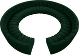 Infinity Boucle Fabric 12pc Modular Sectional Sofa with Deep Channel Tufting for Modern Living