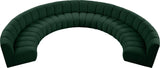 Infinity Boucle Fabric Modular Sectional Sofa – Luxurious Deep Channel Tufting & Contemporary Design