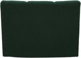 Infinity Boucle Fabric Modular Chair - Luxurious Deep Channel Tufting for Contemporary Living Spaces