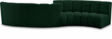 Infinity Boucle Fabric Modular Sectional Sofa with Deep Channel Tufting for Modern Living Spaces