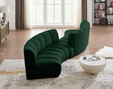 Infinity Boucle Fabric Modular Sectional Sofa with Deep Channel Tufting for Modern Living Spaces