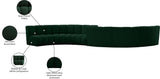 Infinity Boucle Fabric Modular Sectional Sofa - Contemporary Design with Deep Channel Tufting Comfort
