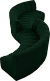 Infinity Boucle Fabric Modular Sectional Sofa - Contemporary Design with Deep Channel Tufting Comfort