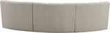 Infinity Modular Sectional Sofa - Contemporary 3-Piece Design with Deep Channel Tufting Comfort